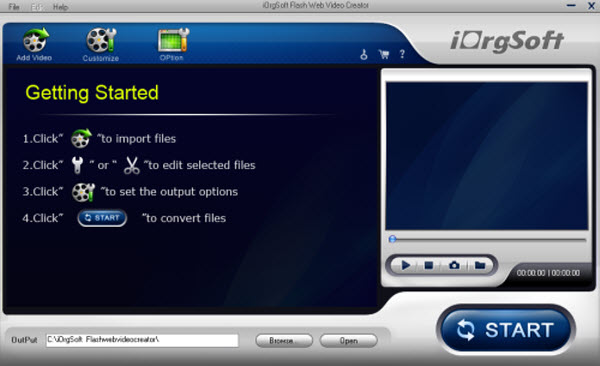 iorgsoft video to flash converter