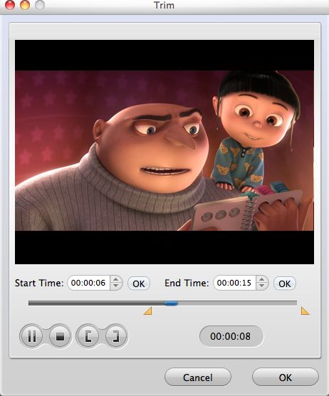 clip sony handycam video mac