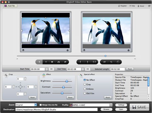 3GP Editor for Mac
