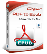 iOrgsoft PDF to Epub Converter for Mac